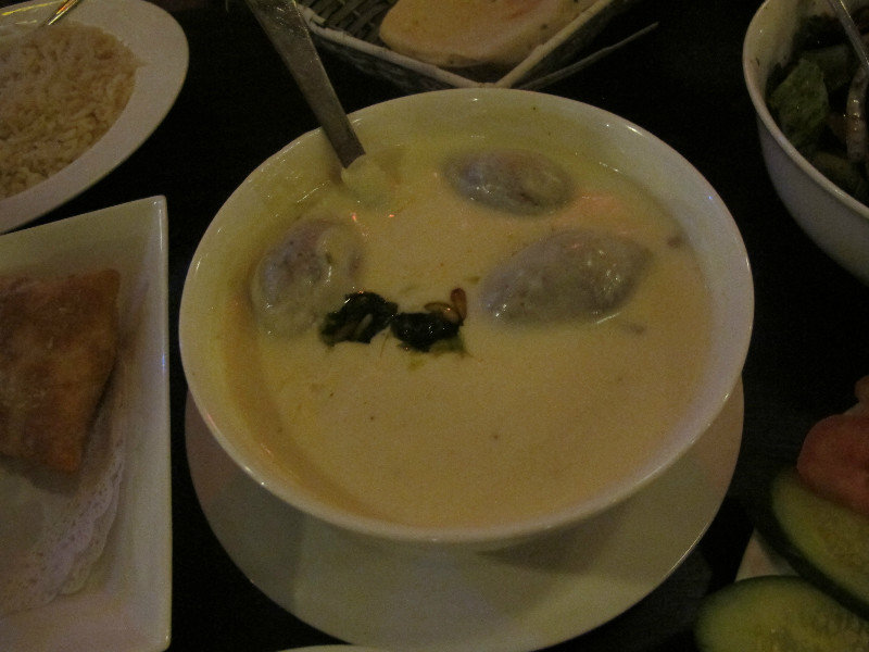 Lamb and kibbeh soup