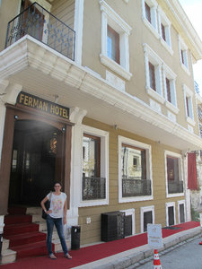 Jamie at the Ferman Hotel