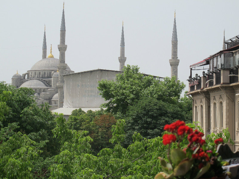 View of Blue Mosque