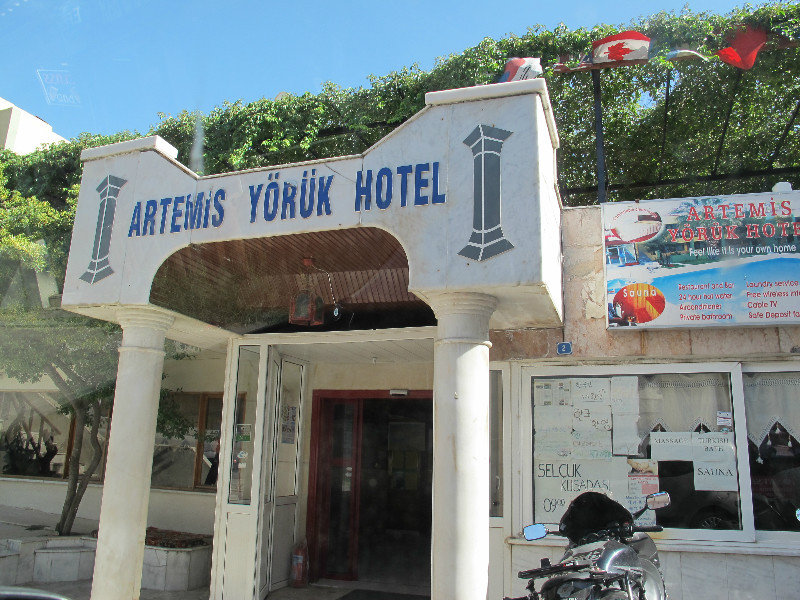 My hotel/hostel in Pamukkale