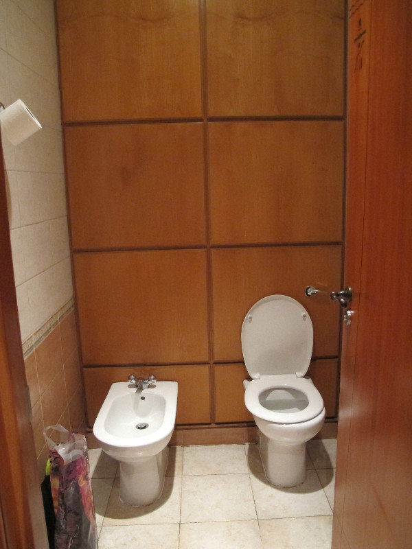 Mall bathroom
