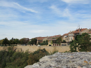 Segovia - old town walls