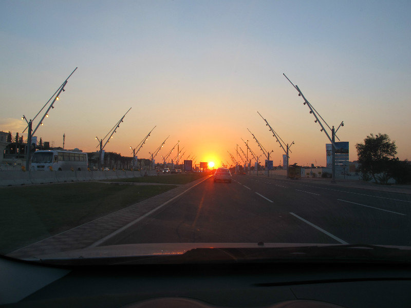Sunset in the Aspire Zone