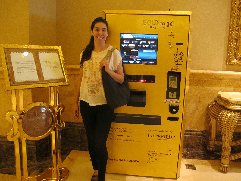 Gold Machine at Emirates Palace