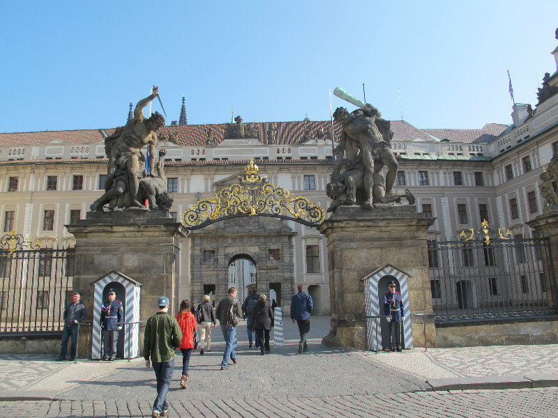 Prague Castle entrance