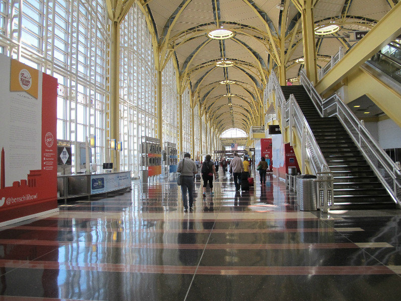 Reagan Airport - much more convenient than Dulles!