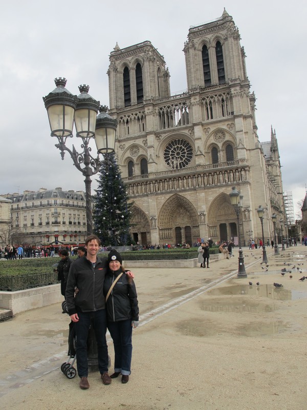 Chris and I at Notre Dame