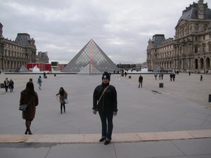 Me at the Louvre