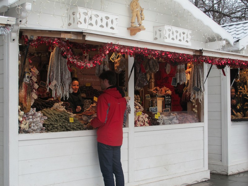 Christmas Market on Champ-Elysees