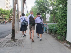 School children