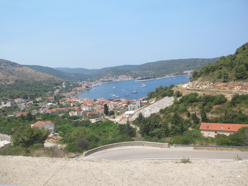 View of Vis town