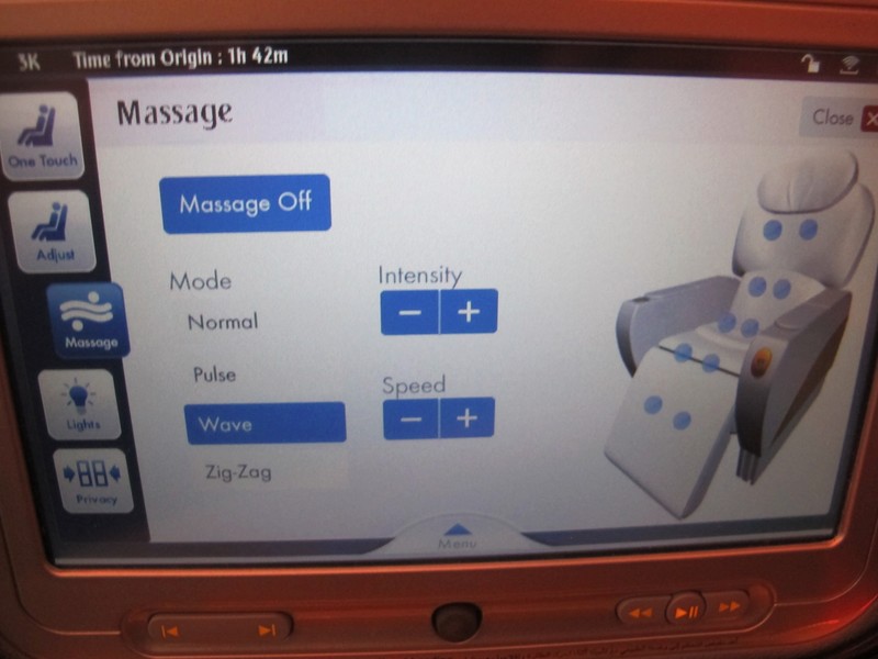 Massage in the air...