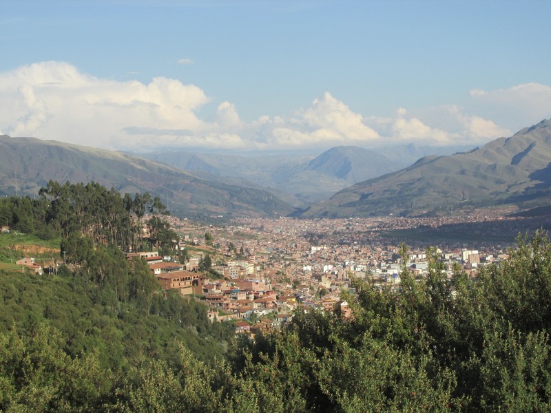 View from Sacsaywauman