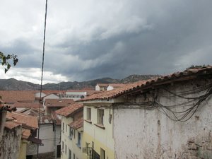 Thunderstorm over Cuzco
