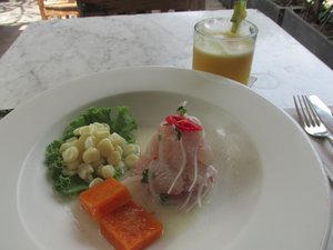 Ceviche from Saqra