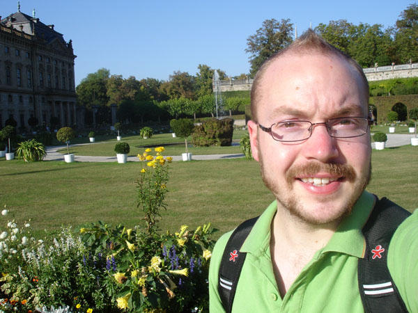 Me in the Palace garden