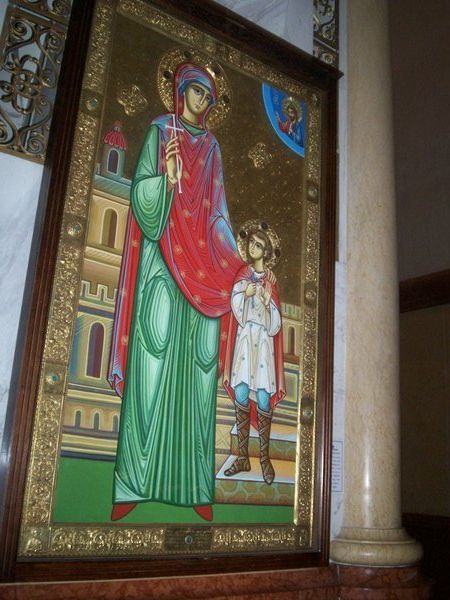 Icon in St. Trinity Cathedral
