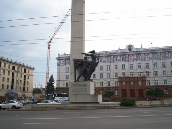 Moldova's Statue of Liberty
