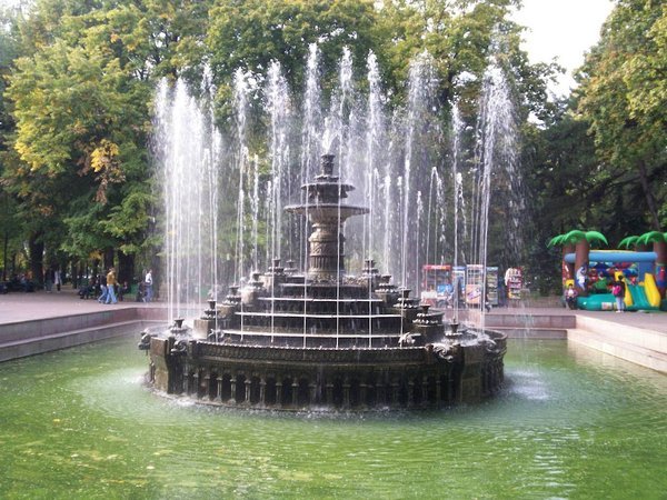 Fountain in Chisinau's park