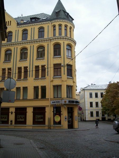 Beautiful Building in Riga's Old Town