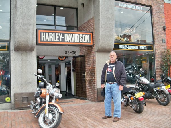 Walt at Bogota Harley Shop