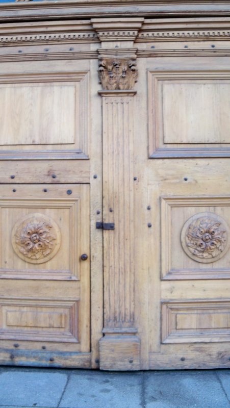 Wooden Doors - huge