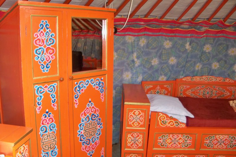 Furniture in Yurt