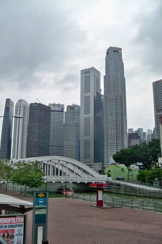Many Skyscrapers in Singapore