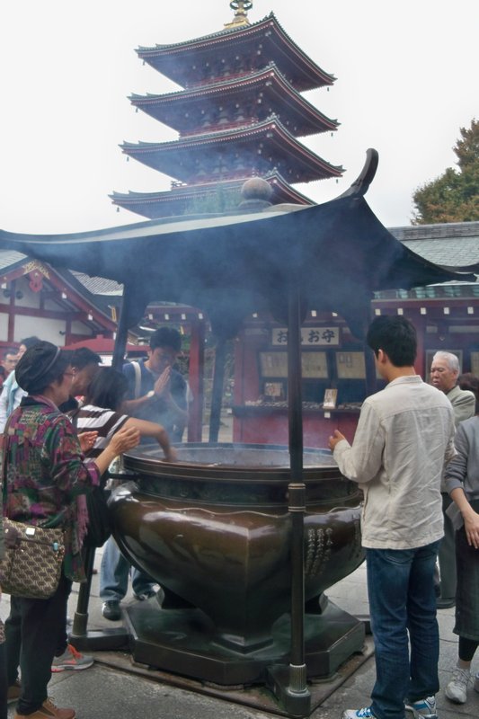 Incense Burner at Sensoji Temple