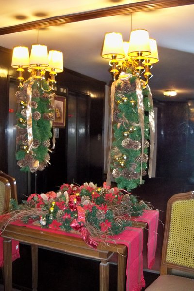 Christmas Decorations in Hotel