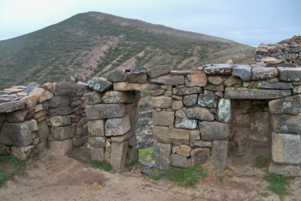 Inca Ruins on Island of the Sun