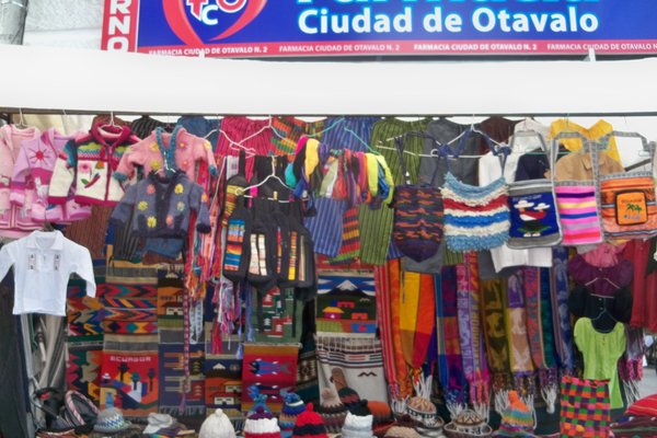 Indian Market at Otavalo
