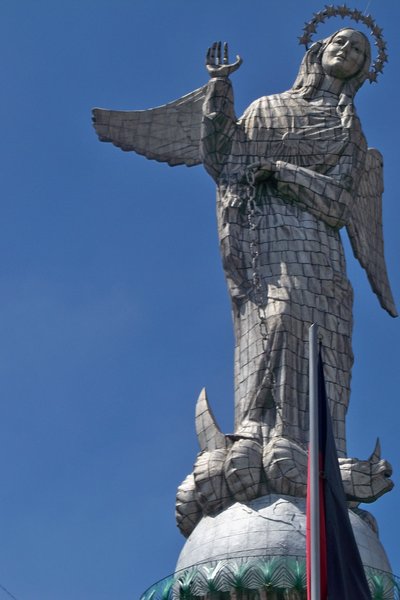 Virgin of Quito Statue