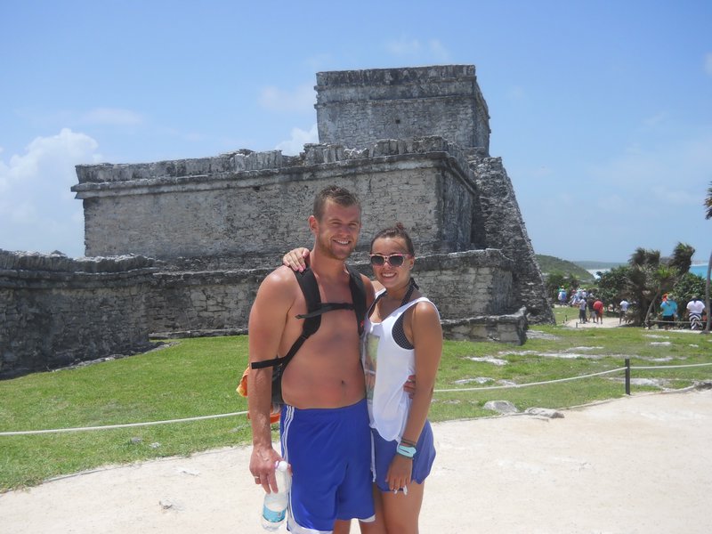 The Mayan Ruins in Tulum,Mexico