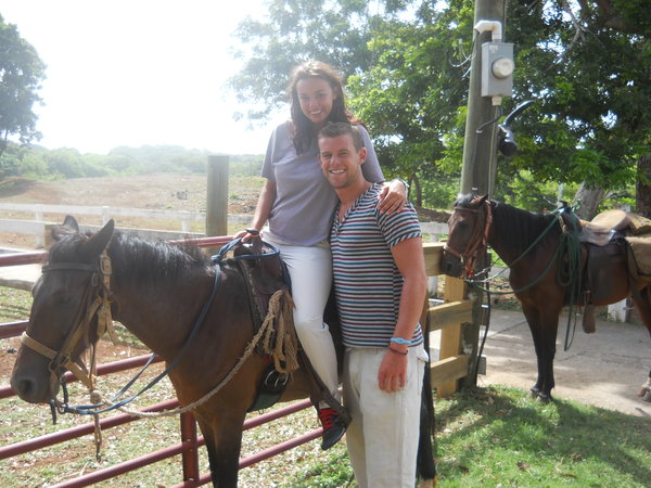 Before we went on our Horse Trek !