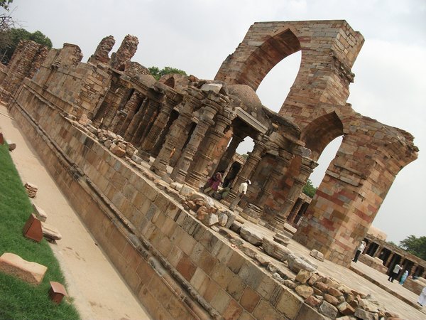 Ruins at Qutub
