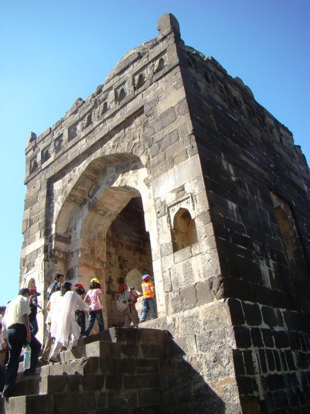 Temple Entrance near Hathi Houz