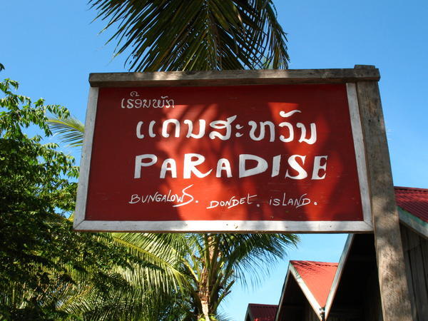 It's Paradise...