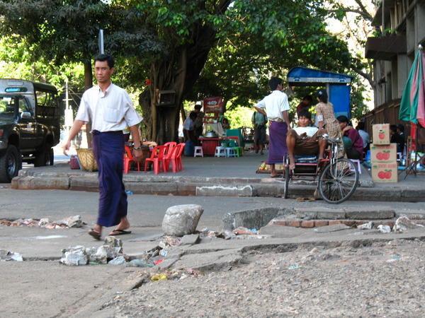 The Shattered Streets of Yangon