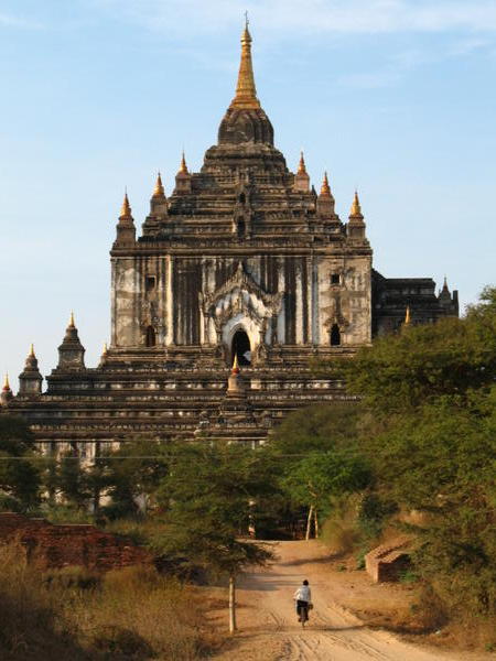 Dwarfed by Towering Temples