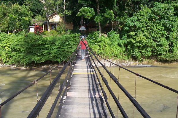 Bridge across the Bohorok