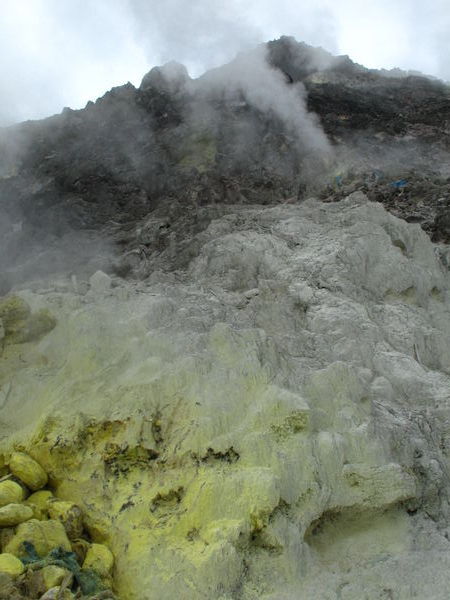 Sulphur Vent on Sibayak