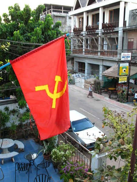 Communist Flag, Laos
