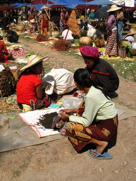 Market Day, Burma