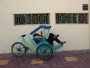 Bicycle Rickshaw, Cambodia