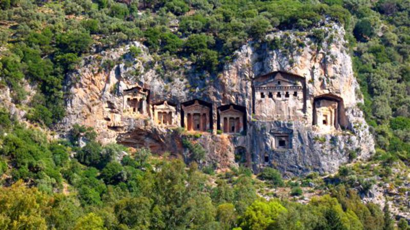 Lycian Tombs - Dalyan