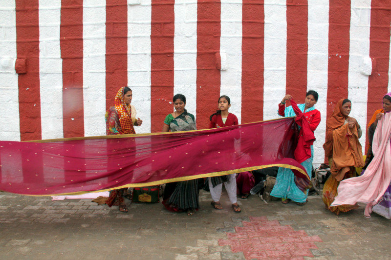 The long long saree