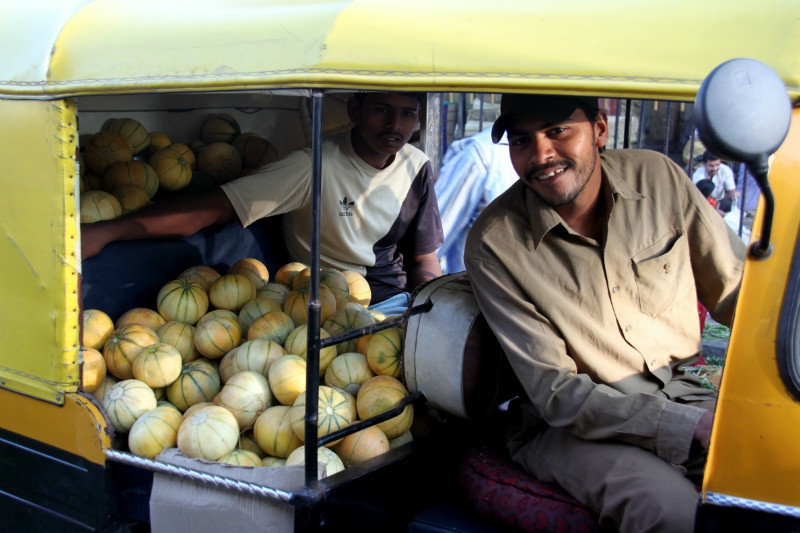 Taxi Load of Fruits