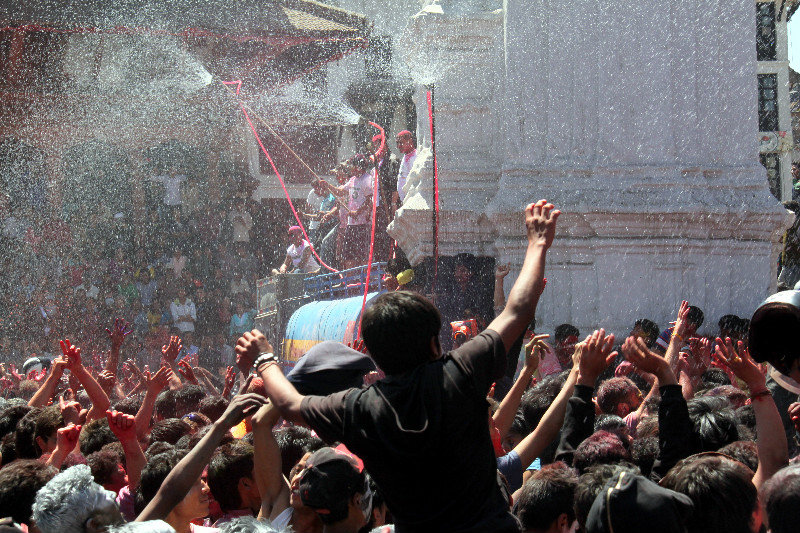 Holi Festival -Durbar Square