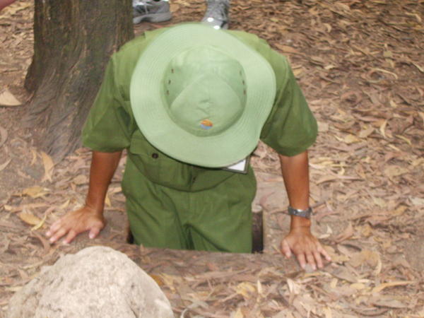 The Cu Chi tunnels
